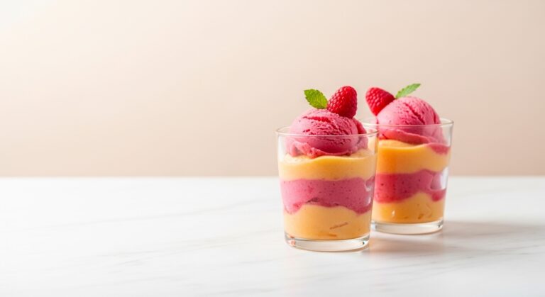 Peach Raspberry Sorbet Cups: A Refreshing Summer Treat You’ll Crave Again and Again