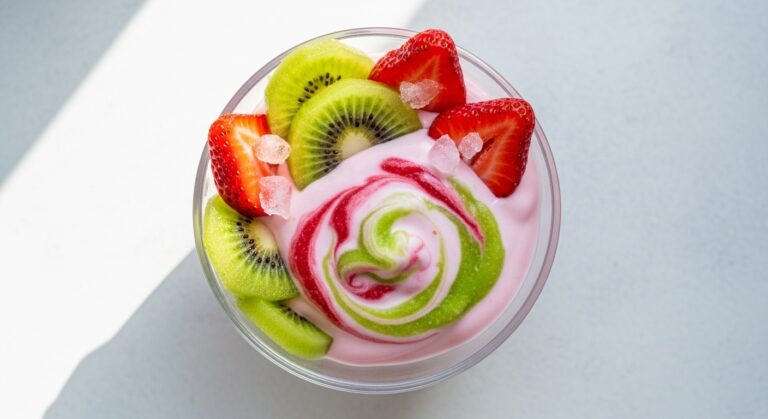 Frozen Strawberry Kiwi Yogurt: A Refreshing, Creamy Summer Treat