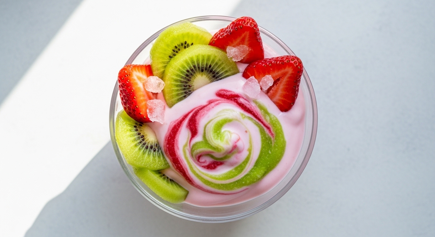 Frozen Strawberry Kiwi Yogurt: A Refreshing, Creamy Summer Treat