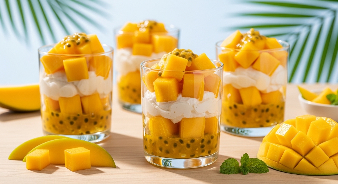Tropical Mango Fruit Cups: A Refreshing Summer Treat