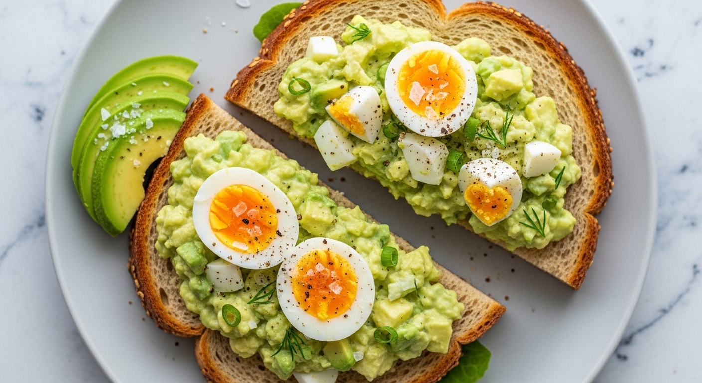 Avocado Egg Salad Sandwiches: The Creamy, Crunchy Comfort You’ve Been Craving