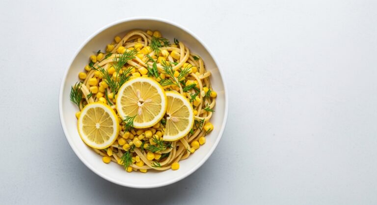 A Fresh, Zesty Twist on Summer: Lemon Dill Corn Pasta You’ll Crave