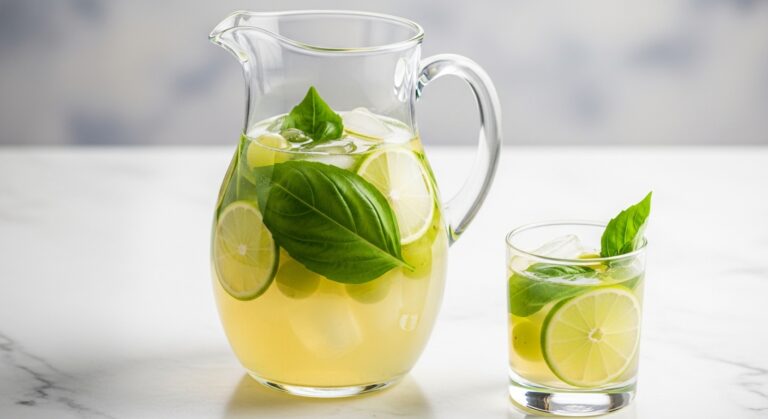 Basil Riesling Sangria: A Refreshing Summer Sipper with a Herbal Twist