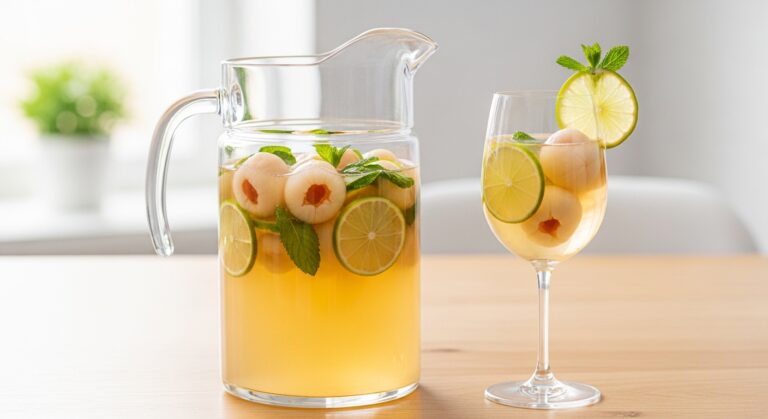 Lychee Riesling Sangria: A Refreshing Summer Sipper with a Fruity Twist