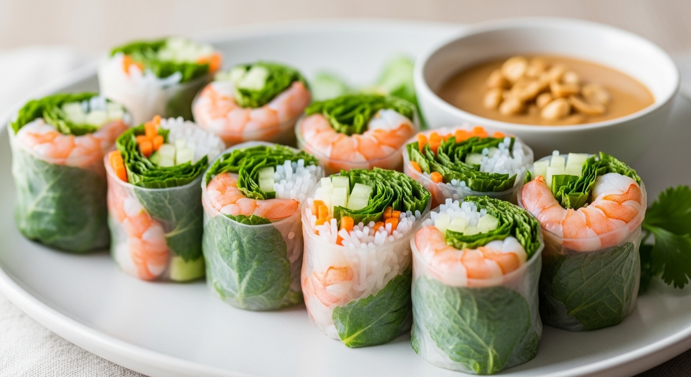 Shrimp Rice Paper Rolls: A Light, Fresh, and Irresistible Summer Bite