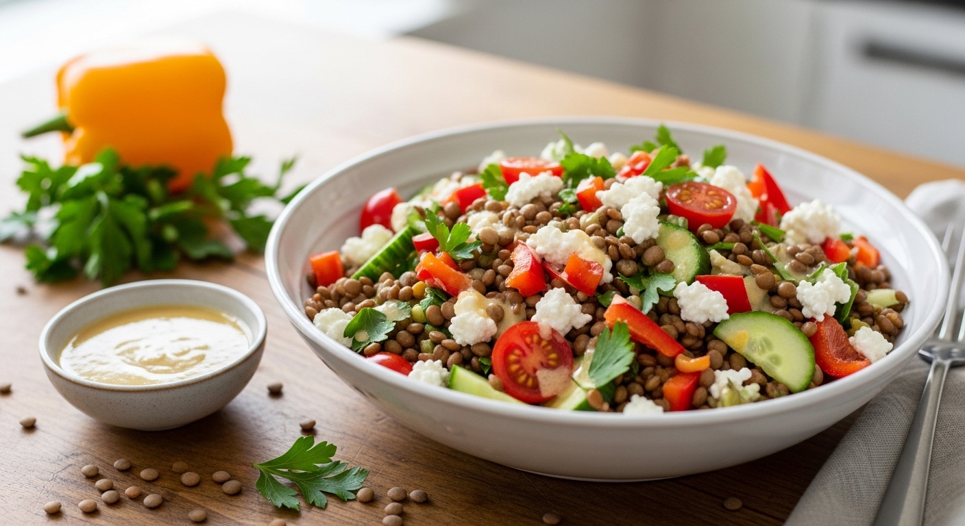 Cottage Cheese Lentil Salad: A Protein-Packed, Flavorful Dish for 2026