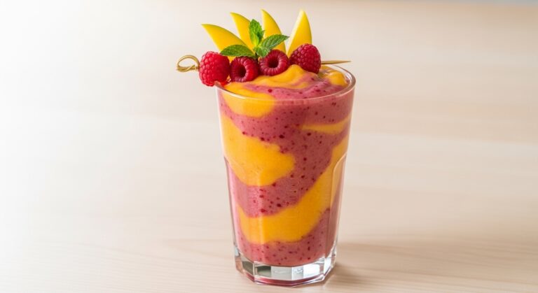 The Perfect Mango Raspberry Smoothie: A Tropical Delight You’ll Crave Every Morning