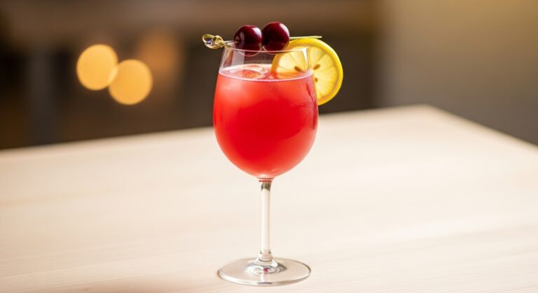 Cherry Chardonnay Smash: A Bold, Fruity Cocktail That’s Perfect for Summer Soirées