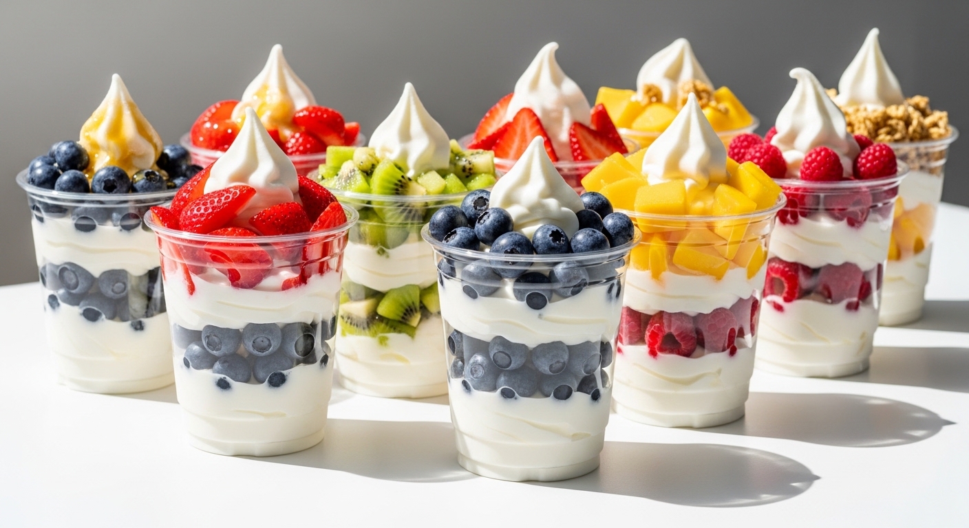Frozen Yogurt Fruit Cups: A Creamy, Refreshing Dessert That’s Easy to Make Frozen Yogurt Fruit Cups: A Creamy, Refreshing Dessert That’s Easy to Make
