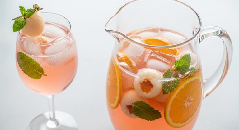 Lychee Moscato Sangria: The Sweet Summer Sipper Everyone’s Talking About