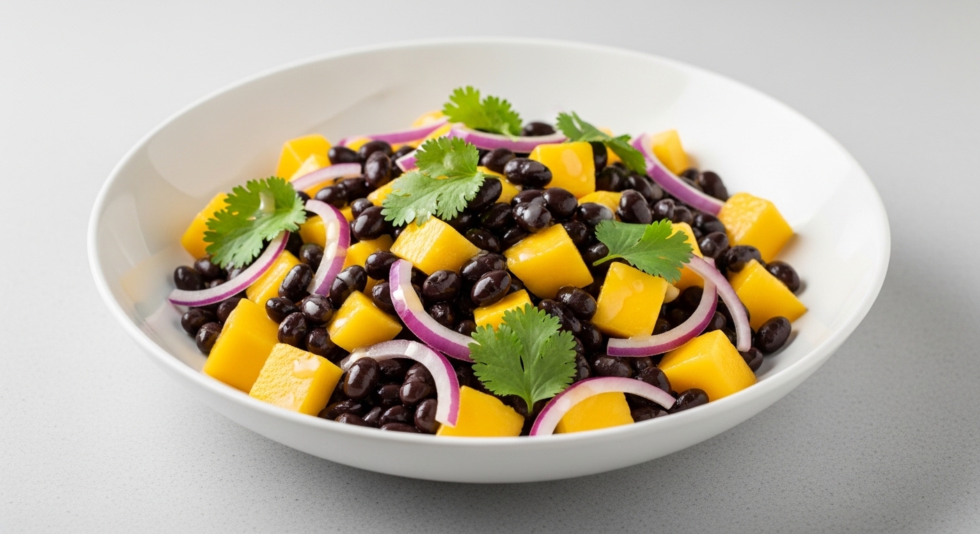 Mango Black Bean Salad: A Burst of Sweet, Savory, and Smoky Flavor in Every Bite
