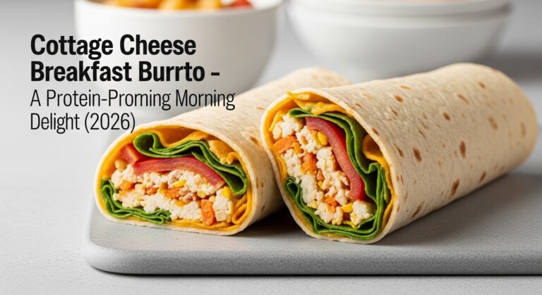 Cottage Cheese Breakfast Burrito – A Protein-Packed Morning Delight (2026)