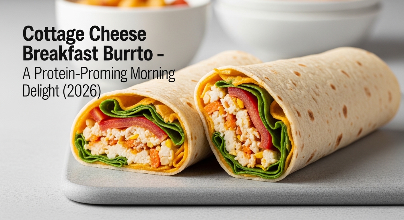 Cottage Cheese Breakfast Burrito – A Protein-Packed Morning Delight (2026)