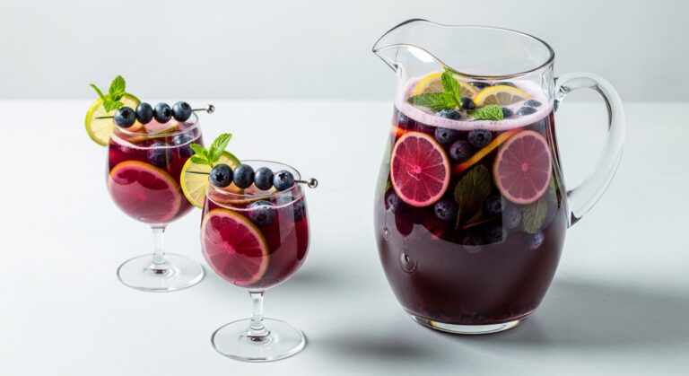 Blueberry Cava Sangria: The Refreshing Sparkling Cocktail Taking Summer Parties by Storm