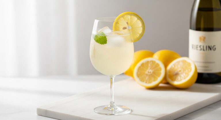 Discover the Refreshing Twist of Lemon Riesling Smash