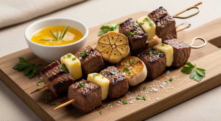 Garlic Butter Steak Skewers: A Bold, Flavor-Packed Twist on Classic Grilled Meat