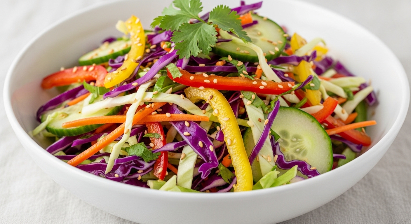 Chilled Asian Slaw: The Refreshing Twist on a Classic Side Dish