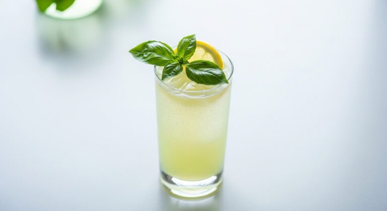Basil Cava Smash: A Refreshing Sparkling Cocktail with a Herbal Twist