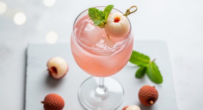 Lychee Moscato Spritz: The Perfect Summer Sipper That’s Sweet, Sparkling & So Easy to Make