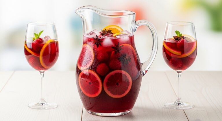 Raspberry Pinot Noir Sangria: A Refreshing Summer Sipper That Packs a Punch