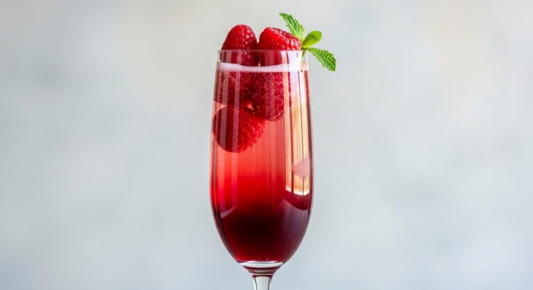 Discover the Perfect Brunch Cocktail: Raspberry Pinot Noir Mimosa