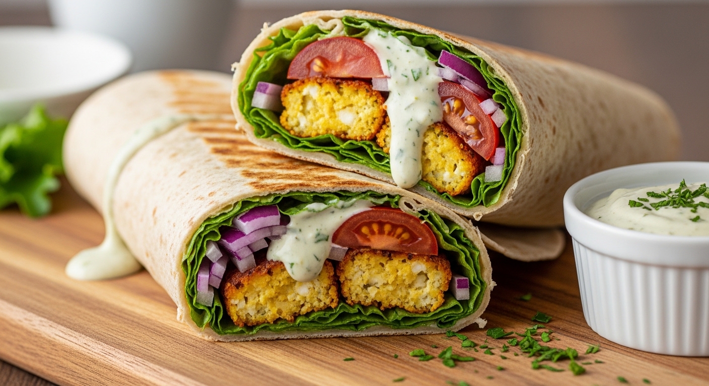Delicious Cottage Cheese Falafel Wrap – A Flavorful Twist on a Classic Favorite (2026)