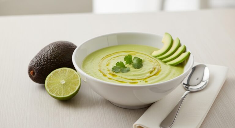 Chilled Avocado Soup: The Creamy, Refreshing Comfort You Didn’t Know You Needed