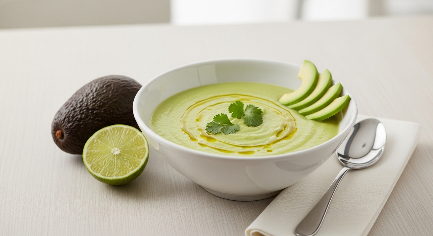 Chilled Avocado Soup: The Creamy, Refreshing Comfort You Didn’t Know You Needed