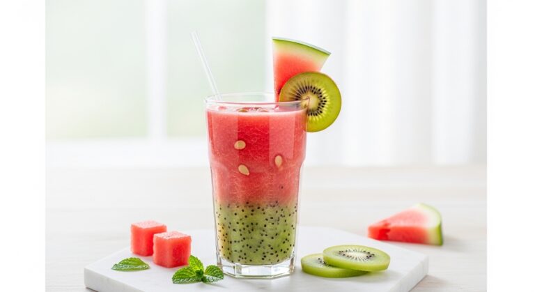 Watermelon Kiwi Smoothie: A Refreshing Summer Staple