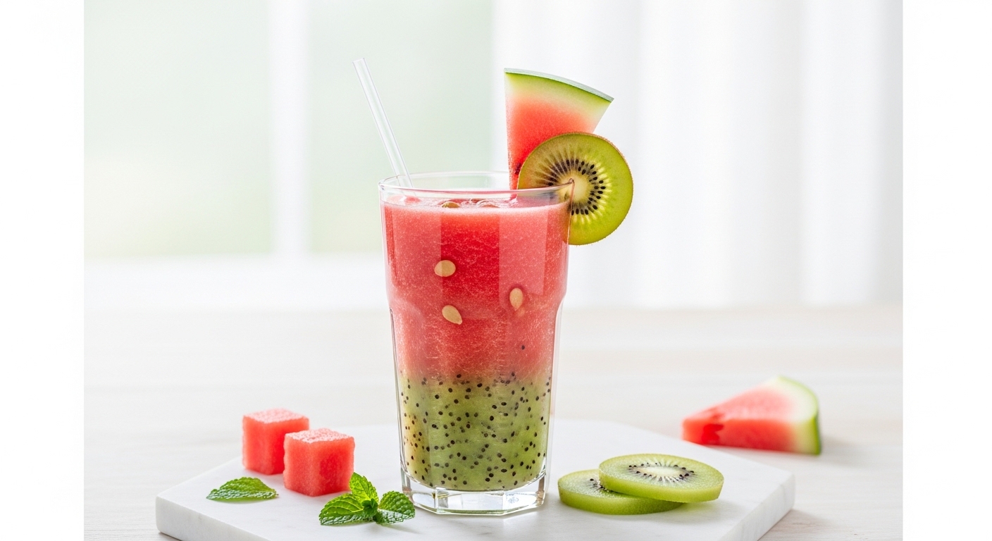 Watermelon Kiwi Smoothie: A Refreshing Summer Staple