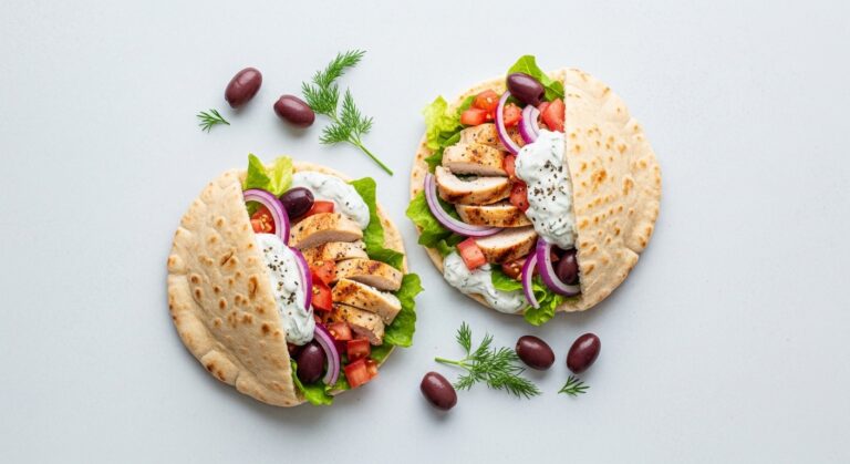 Greek Chicken Pitas: A Fresh, Flavor-Packed Mediterranean Classic