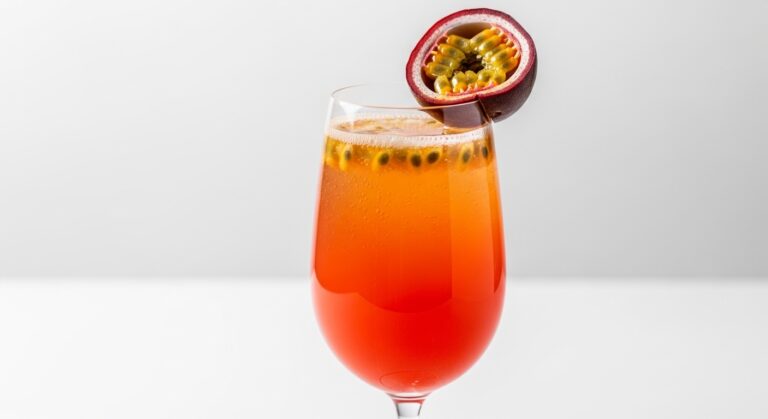 Passion Fruit Pinot Noir Mimosa: A Refreshingly Bold Brunch Cocktail