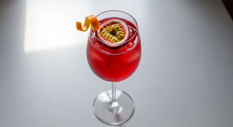 Passion Fruit Pinot Noir Spritz: A Refreshing Summer Sipper