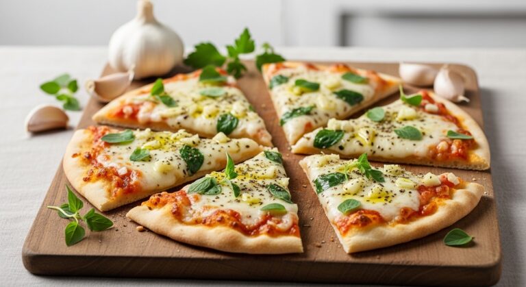 Garlic Herb Flatbread Pizza: The Crispy, Flavor-Packed Comfort Food You Need in Your Life