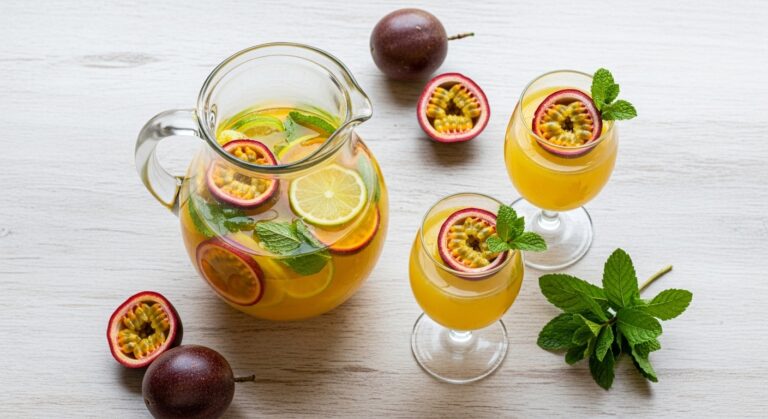 Passion Fruit Sauvignon Blanc Sangria: A Refreshing Summer Sipper with a Tropical Twist
