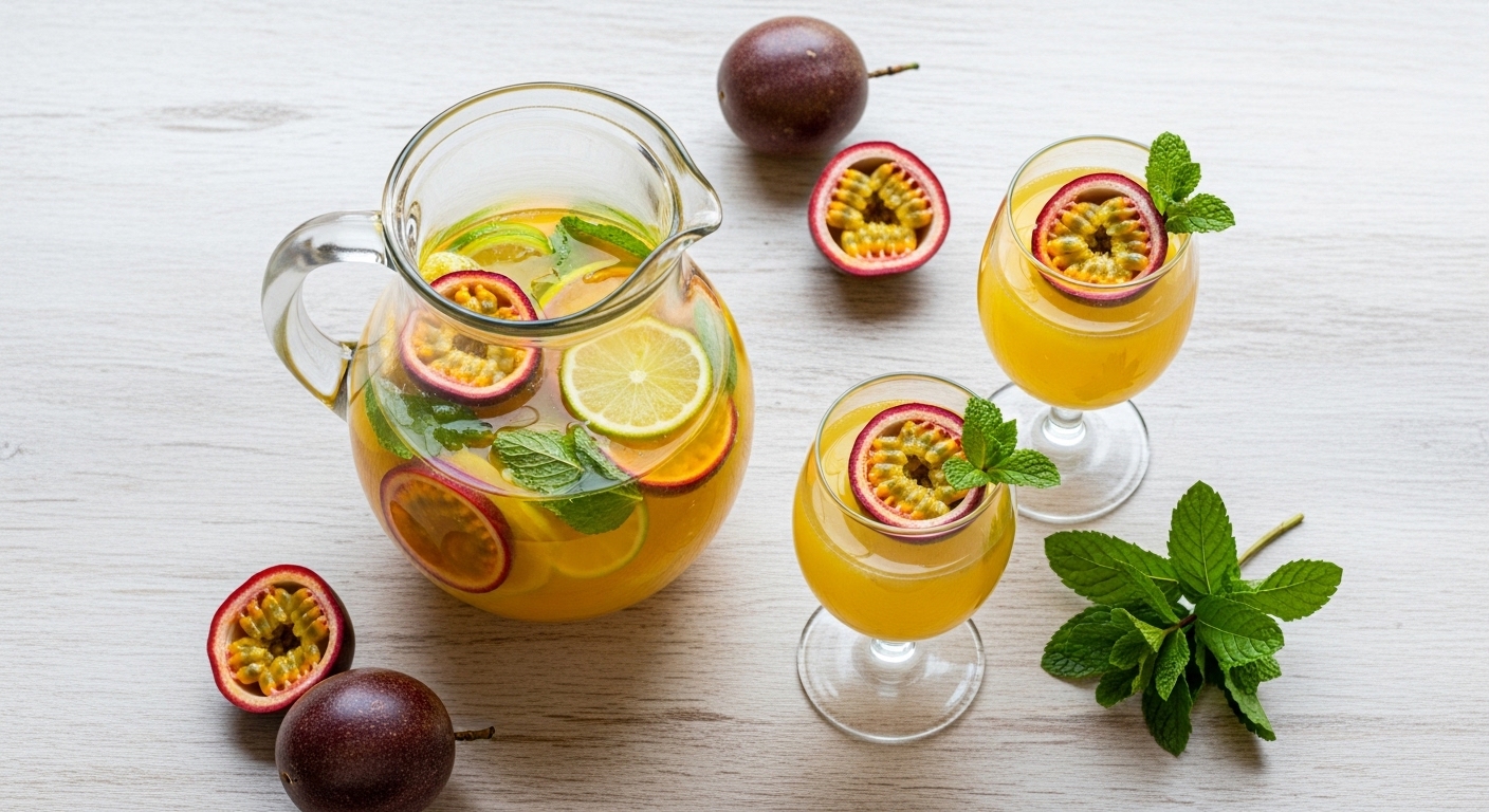 Passion Fruit Sauvignon Blanc Sangria: A Refreshing Summer Sipper with a Tropical Twist