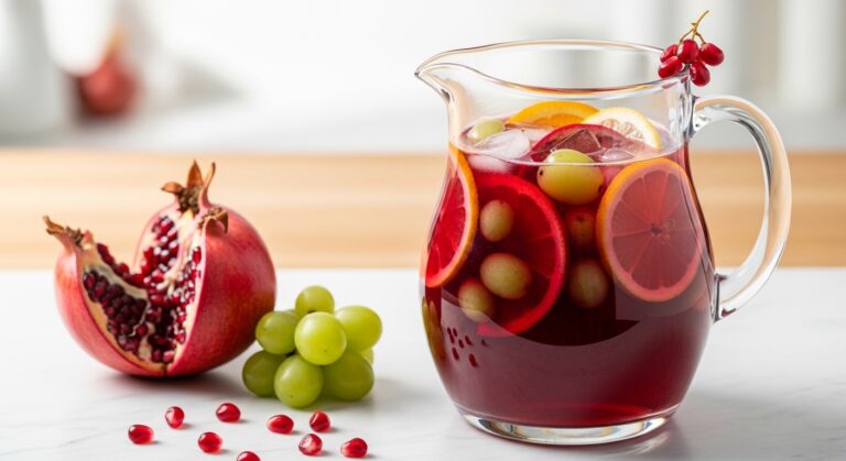 Pomegranate Chardonnay Sangria: A Bold, Fruity Summer Sipper
