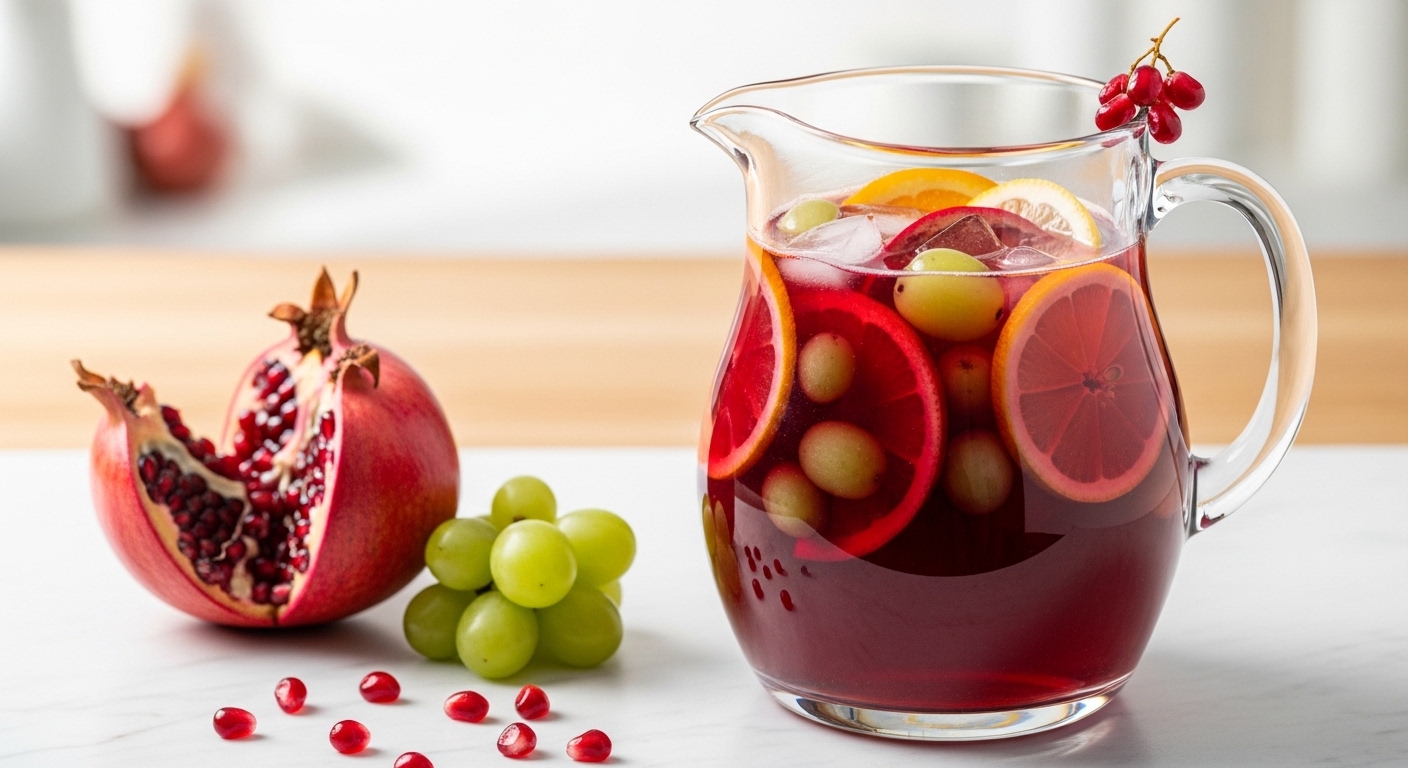 Pomegranate Chardonnay Sangria: A Bold, Fruity Summer Sipper Pomegranate Chardonnay Sangria: A Bold, Fruity Summer Sipper