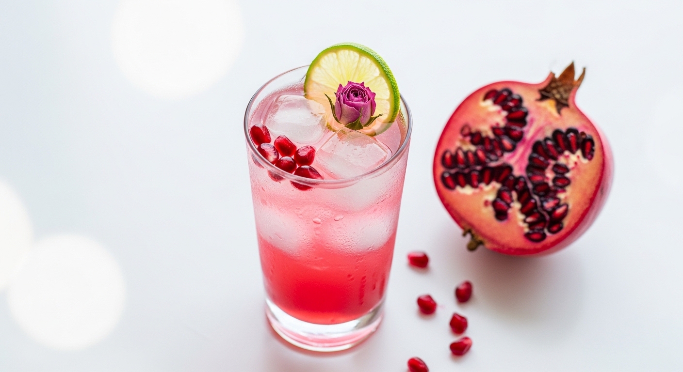 Discover the Effervescent Elegance of Pomegranate Rosé Spritz: A Perfect Summer Sipper