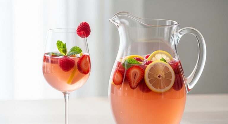 Raspberry Chardonnay Sangria: A Bold, Fruity Sparkling Cocktail You’ll Crave All Summer