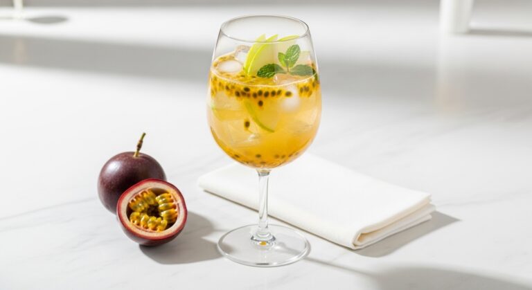 Passion Fruit Chardonnay Sangria: A Refreshing Summer Sipper That’s Perfect for Any Occasion