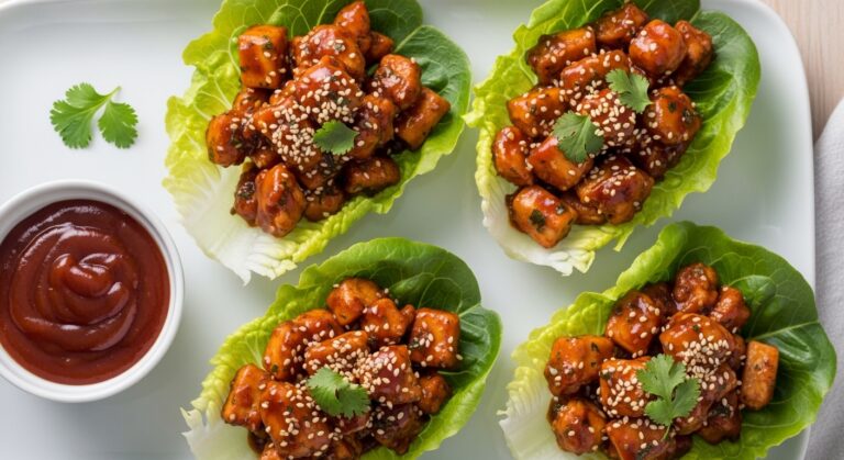 BBQ Chicken Lettuce Cups: A Fresh, Flavorful Twist on Classic Comfort Food
