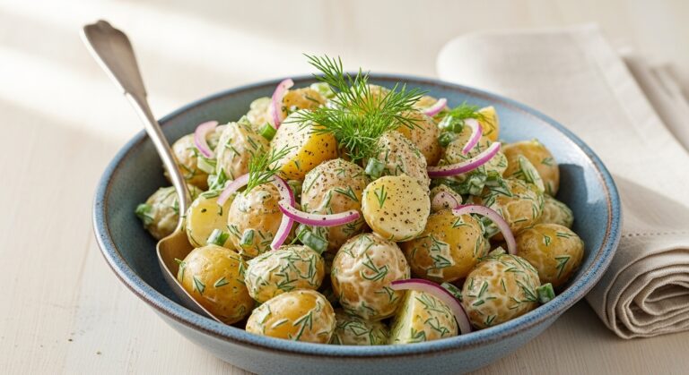 The Creamiest, Most Delicious Creamy Dill Potato Salad You’ll Ever Taste