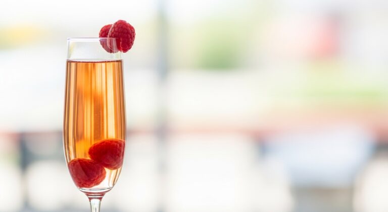 What Is Raspberry Riesling Mimosa?