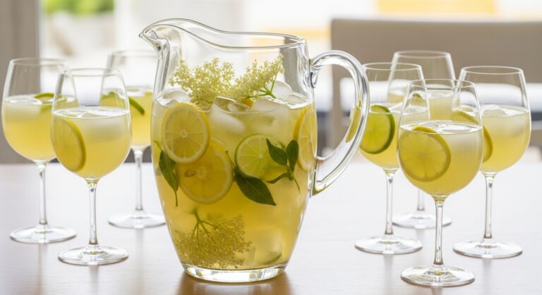 Elderflower Sauvignon Blanc Sangria: A Refreshing Summer Elixir