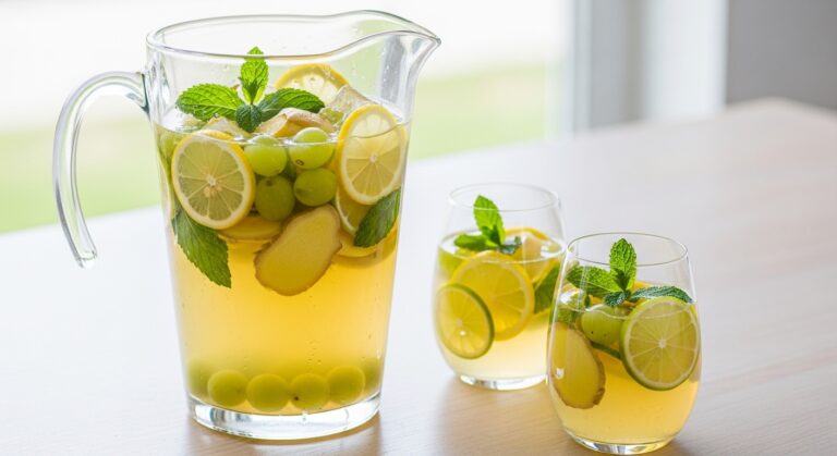 Ginger Sauvignon Blanc Sangria: The Perfect Summer Sipper with a Zesty Twist