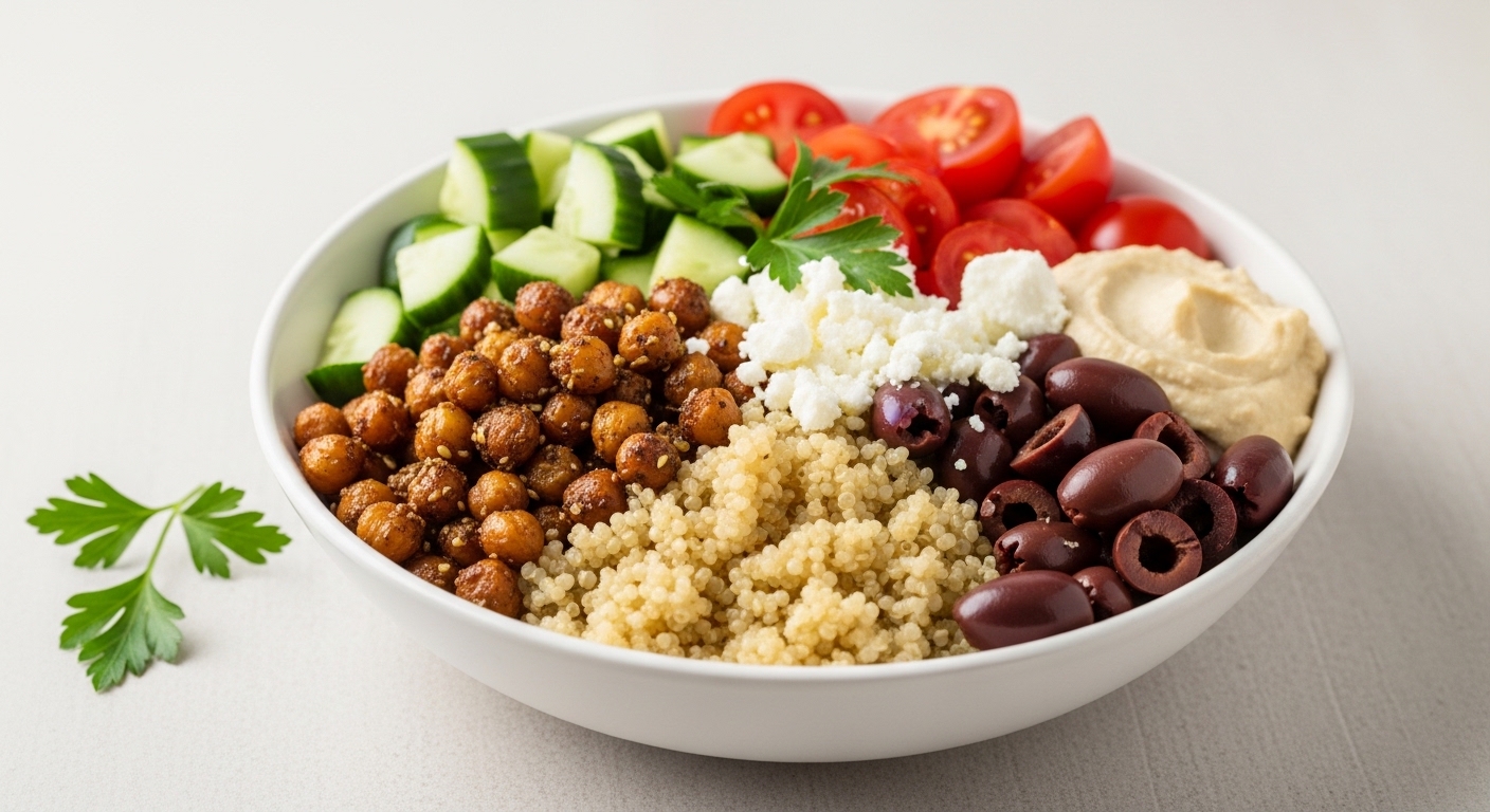 Mediterranean Chickpea Bowls: A Vibrant, Wholesome Meal That’s as Delicious as It Is Nutritious