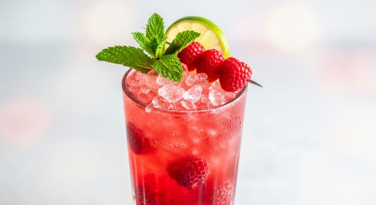 Raspberry Cava Smash: A Refreshing Sparkling Cocktail with a Sweet Twist