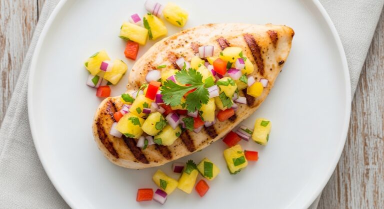 Pineapple Salsa Chicken: A Burst of Sweet, Tangy, and Savory Flavor