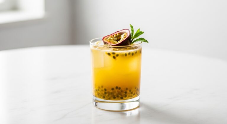 The Perfect Summer Drink: How to Make a Refreshing Passion Fruit Moscato Smash